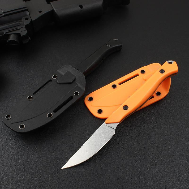 15700 Portable Fixed Blade Knife CPM-154 Steel Knives with Boltaron Sheath Outdoor Camping Hiking EDC Tools Great Gift for Men Women